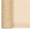 Bézs HDPE belátásgátló háló 2 x 25 m 195 g/m²