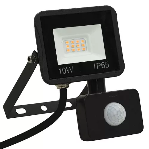 Meleg fehér fényű szenzoros LED-reflektor 10 W