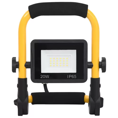 Hideg fehér fényű fogantyúval ellátott LED-es reflektor 20 W
