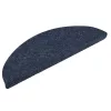 5 db öntapadós lépcsőszőnyeg 56 x 17 x 3 cm kék félkör alakú