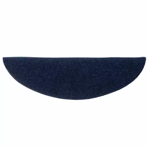 5 db öntapadós lépcsőszőnyeg 56 x 17 x 3 cm sötétkék félkör alakú