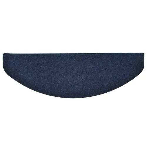 5 db öntapadós lépcsőszőnyeg 65 x 21 x 4 cm sötétkék félkör alakú nagy
