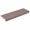 5 db öntapadós lépcsőszőnyeg 65 x 21 x 4 cm krémszínű téglalap alakú széllel