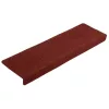 10 db öntapadós lépcsőszőnyeg 65 x 21 x 4 cm bordói téglalap alakú széllel