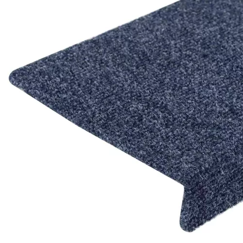 10 db öntapadós lépcsőszőnyeg 65 x 21 x 4 cm antracit téglalap alakú széllel
