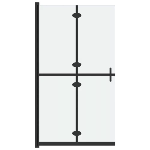 ESG tejüveg összecsukható zuhanyfal 110 x 190 cm