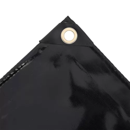 Fekete takaróponyva 650 g/m² 2 x 3 m