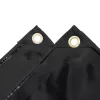 Fekete takaróponyva 650 g/m² 2 x 3 m