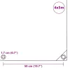 Takaróponyva 650 g/m² 4 x 5 m