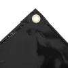 Fekete takaróponyva 650 g/m² 3,5 x 2,5 m