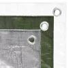 Szürke HDPE takaróponyva 180 g/m² 8 x 8 m