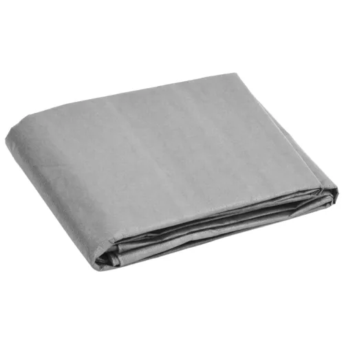Szürke HDPE takaróponyva 180 g/m² 8 x 10 m