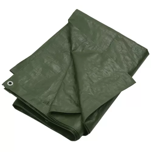 Zöld HDPE takaróponyva 180 g/m² 6 x 10 m