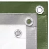 Zöld HDPE takaróponyva 180 g/m² 6 x 12 m