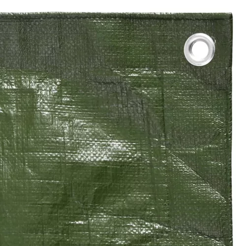 Zöld HDPE takaróponyva 180 g/m² 8 x 12 m