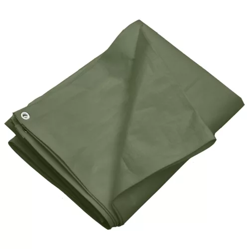 Zöld HDPE takaróponyva 260 g/m² 8 x 10 m