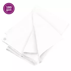Fehér HDPE takaróponyva 180 g/m² 8 x 8 m