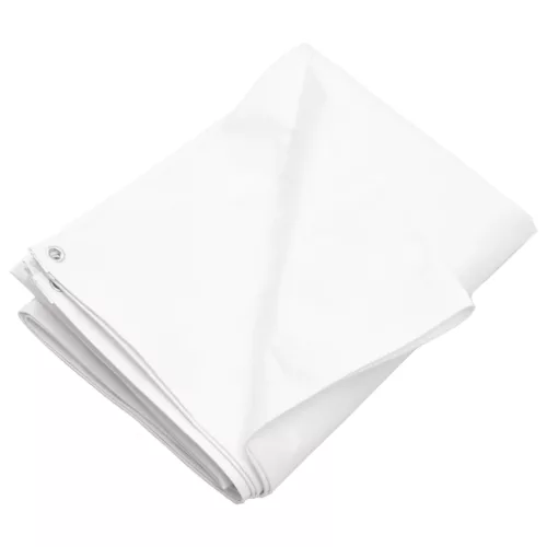 Fehér HDPE takaróponyva 260 g/m² 8 x 10 m