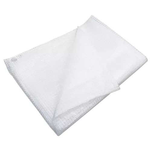Fehér Leno takaróponyva 140 g/m² 6 x 12 m