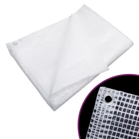 Fehér Leno takaróponyva 140 g/m² 8x8 m