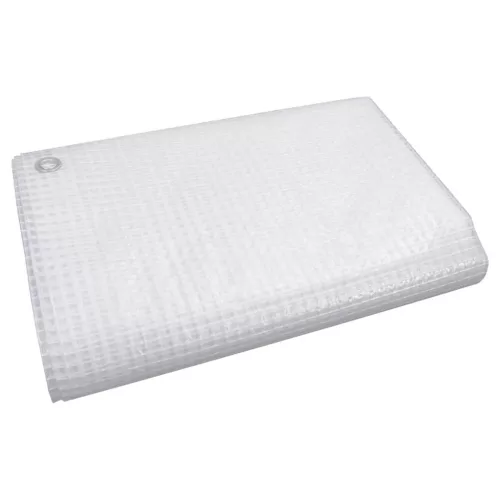 Fehér Leno takaróponyva 140 g/m² 8x8 m