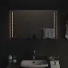 LED-es fürdőszobatükör 80 x 50 cm