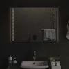 LED-es fürdőszobatükör 80x60 cm