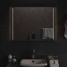 LED-es fürdőszobatükör 80x60 cm