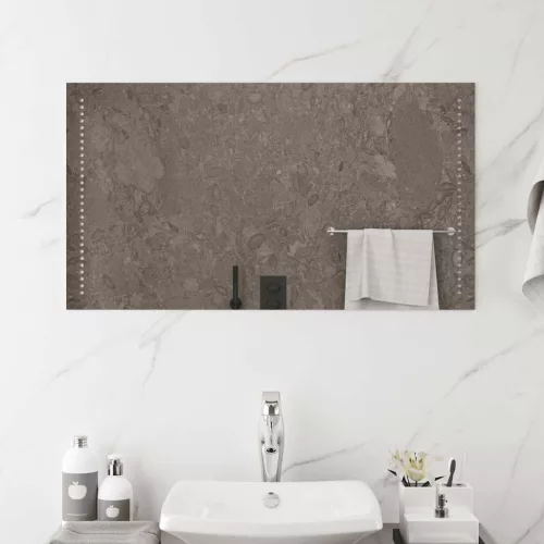 LED-es fürdőszobatükör 90x50 cm