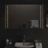 LED-es fürdőszobatükör 90x60 cm