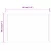 LED-es fürdőszobatükör 60x40 cm