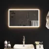 LED-es fürdőszobatükör 70x40 cm