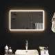 LED-es fürdőszobatükör 70x40 cm