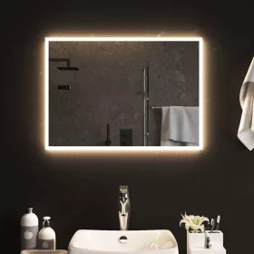 LED-es fürdőszobatükör 70x50 cm