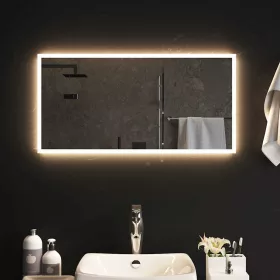 LED-es fürdőszobatükör 80 x 40 cm