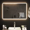 LED-es fürdőszobatükör 90x60 cm