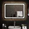 LED-es fürdőszobatükör 80x60 cm
