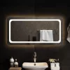 LED-es fürdőszobatükör 100x50 cm