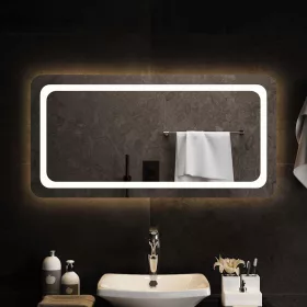 LED-es fürdőszobatükör 100x50 cm