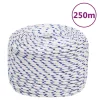 Fehér polipropilén hajókötél 6 mm 250 m