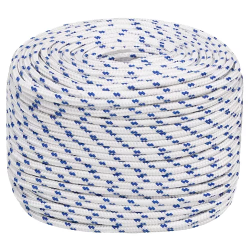 Fehér polipropilén hajókötél 6 mm 250 m