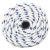 Fehér polipropilén hajókötél 14 mm 100 m