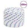Fehér polipropilén hajókötél 18 mm 100 m