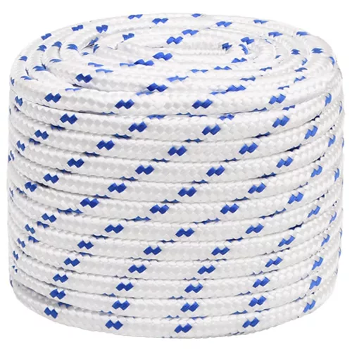 Fehér polipropilén hajókötél 18 mm 100 m