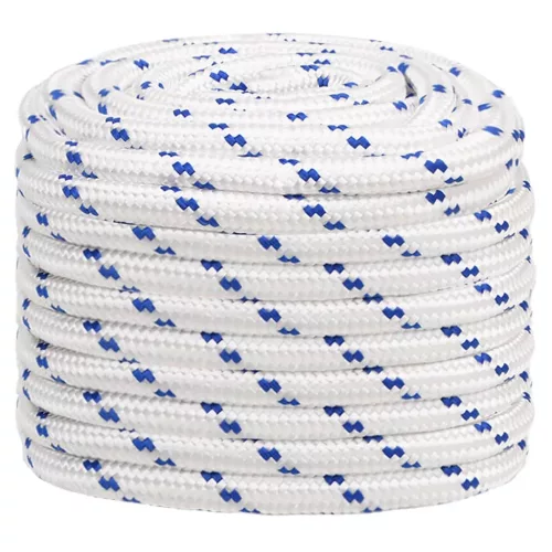 Fehér polipropilén hajókötél 20 mm 50 m