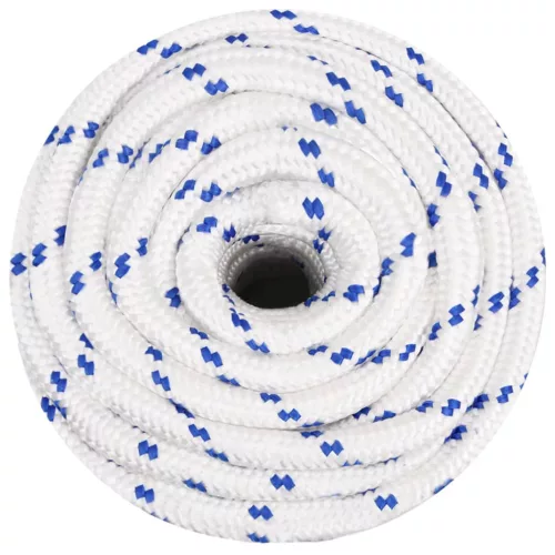 Fehér polipropilén hajókötél 20 mm 50 m