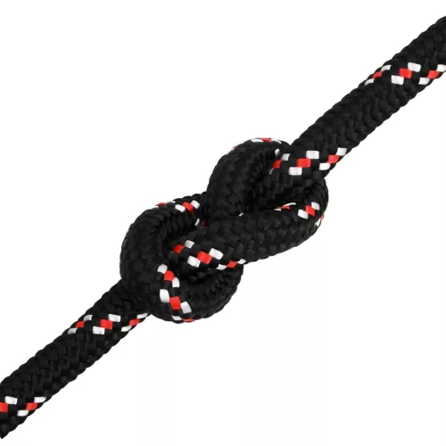 Fekete polipropilén hajókötél 20 mm 25 m