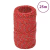 Piros polipropilén hajókötél 2 mm 25 m