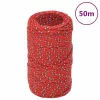 Piros polipropilén hajókötél 2 mm 50 m