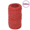 Piros polipropilén hajókötél 2 mm 500 m